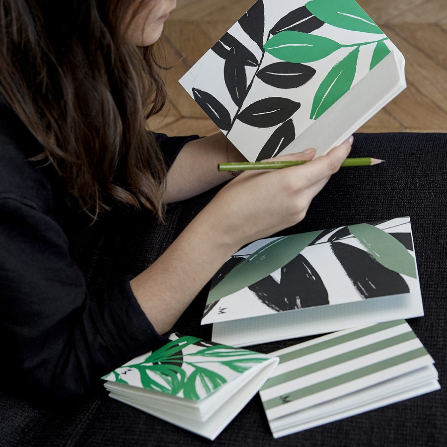 carnet A5 palmes les filles de marjane